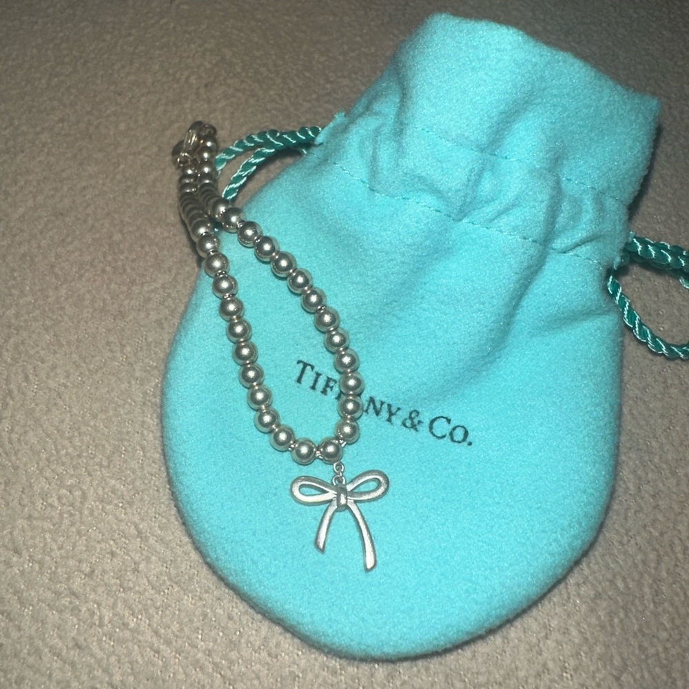 tiffany bow bracelet
